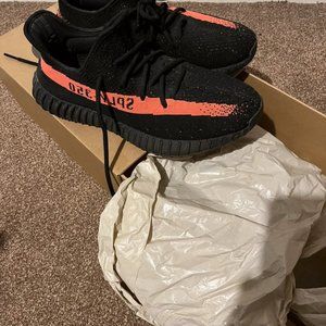 Adidas Yeezy Black Friday red stripe